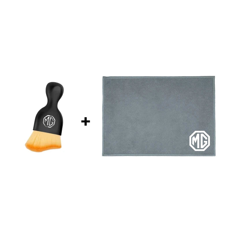 Chiffon Nettoyage Voiture avec Brosse Intégrée - Accessoire MG ZS, MG4 EV, MG HS