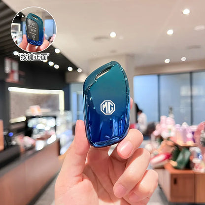 Coque de protection souple en TPU pour clé de voiture MG