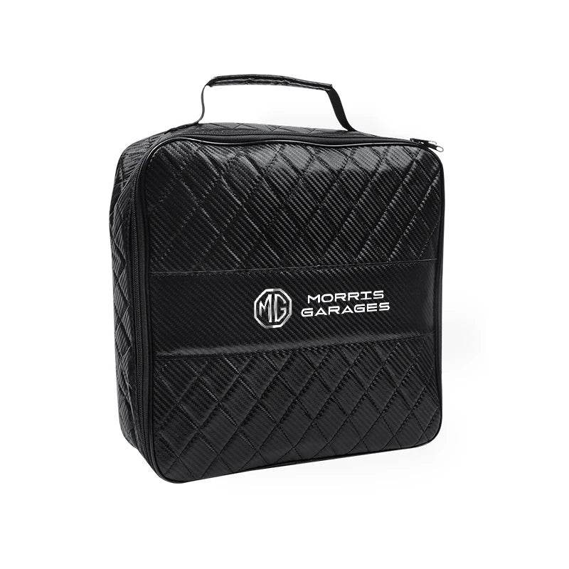 Étui de rangement en cuir pour cable de charge MG