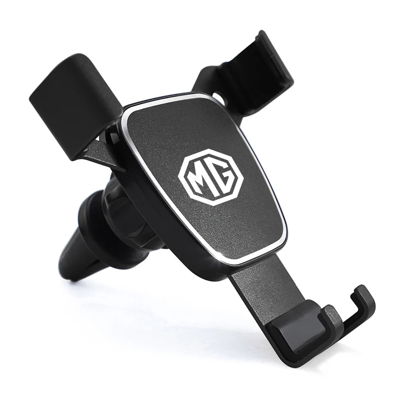 Support Téléphone Voiture Logoté MG - Rouge / Argent / Noir