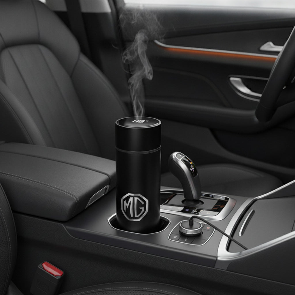 Tasse Thermos LED Intelligente pour Voiture - Compatible MG ZS GS MG5 MG3 TF HS