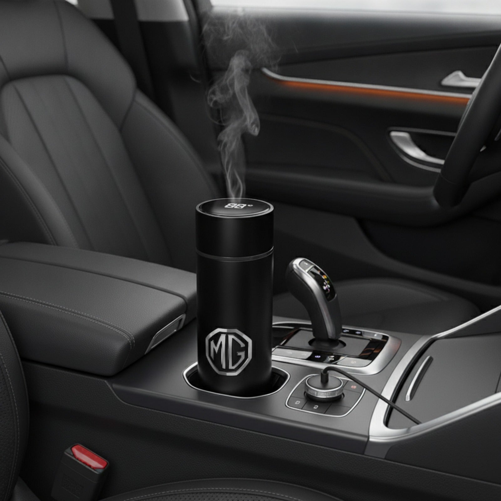 Tasse Thermos LED Intelligente pour Voiture - Compatible MG ZS GS MG5 MG3 TF HS