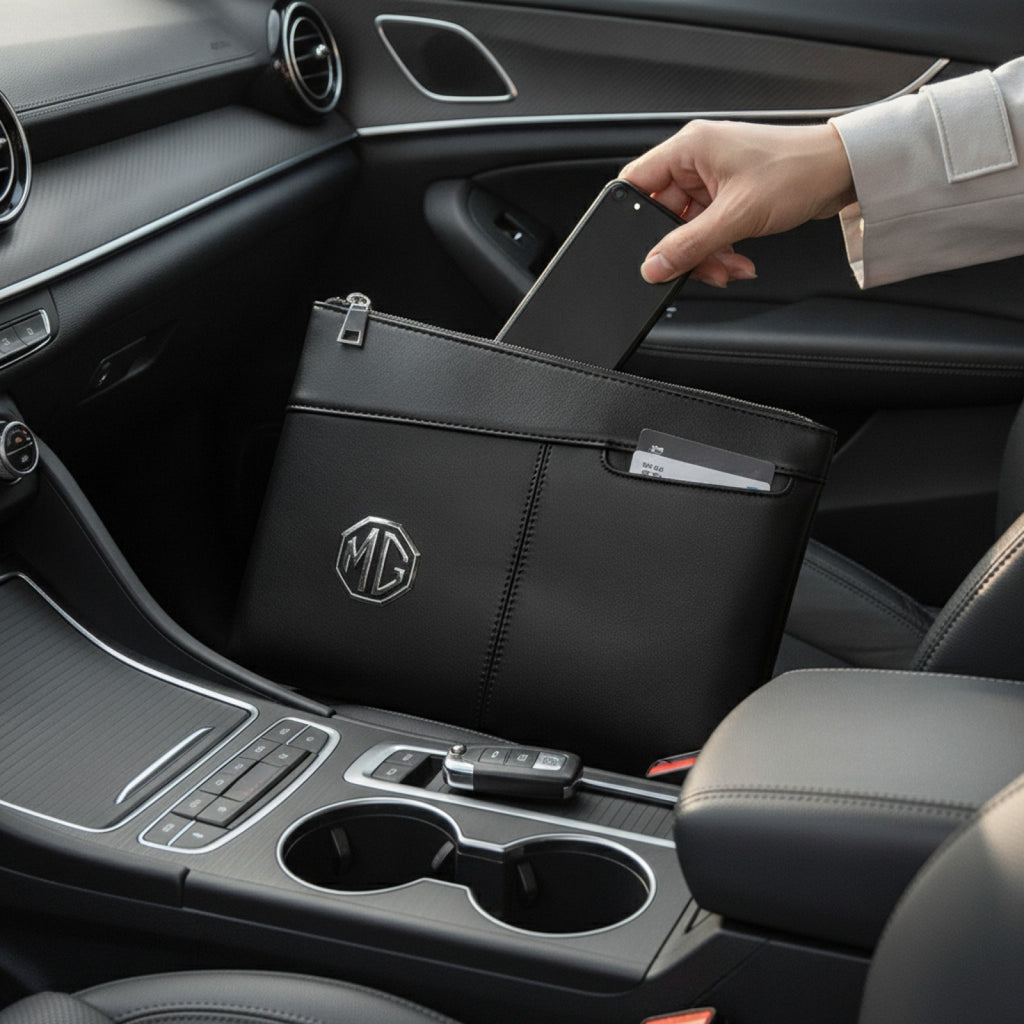 Pochette Homme Multifonction pour Voiture MG : Porte-cartes, Téléphone & Portefeuille