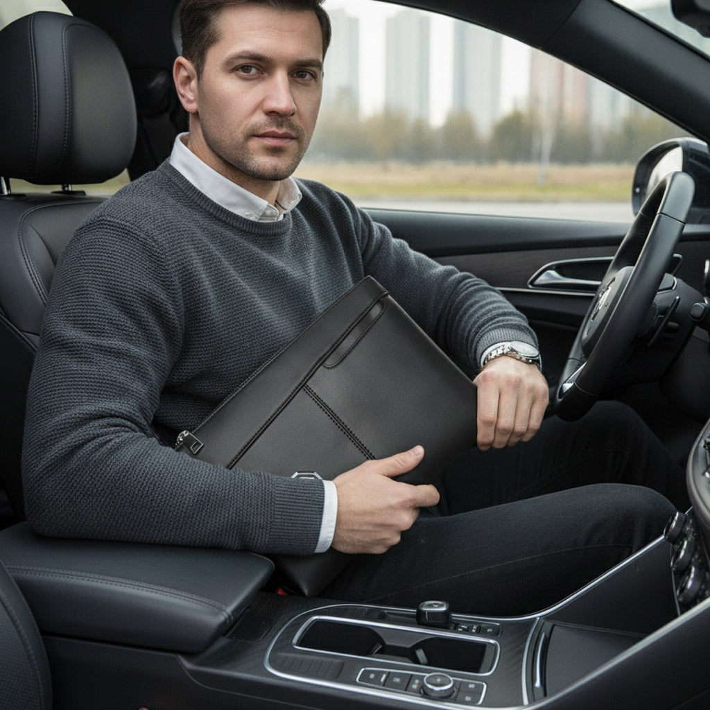 Pochette Homme Multifonction pour Voiture MG : Porte-cartes, Téléphone & Portefeuille