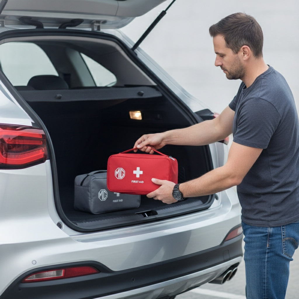 Trousse de premiers secours portable pour voiture - Sac d'urgence extérieur