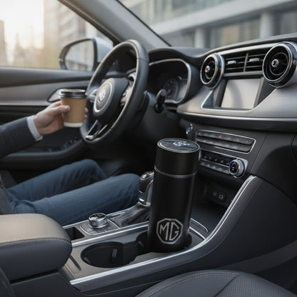 Tasse Thermos LED Intelligente pour Voiture - Compatible MG ZS GS MG5 MG3 TF HS