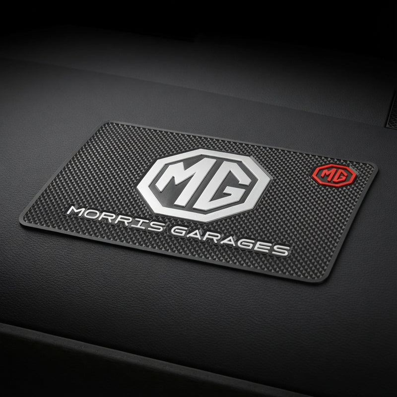 Tapis Antidérapant Tableau de Bord en Silicone PVC avec Logo MG