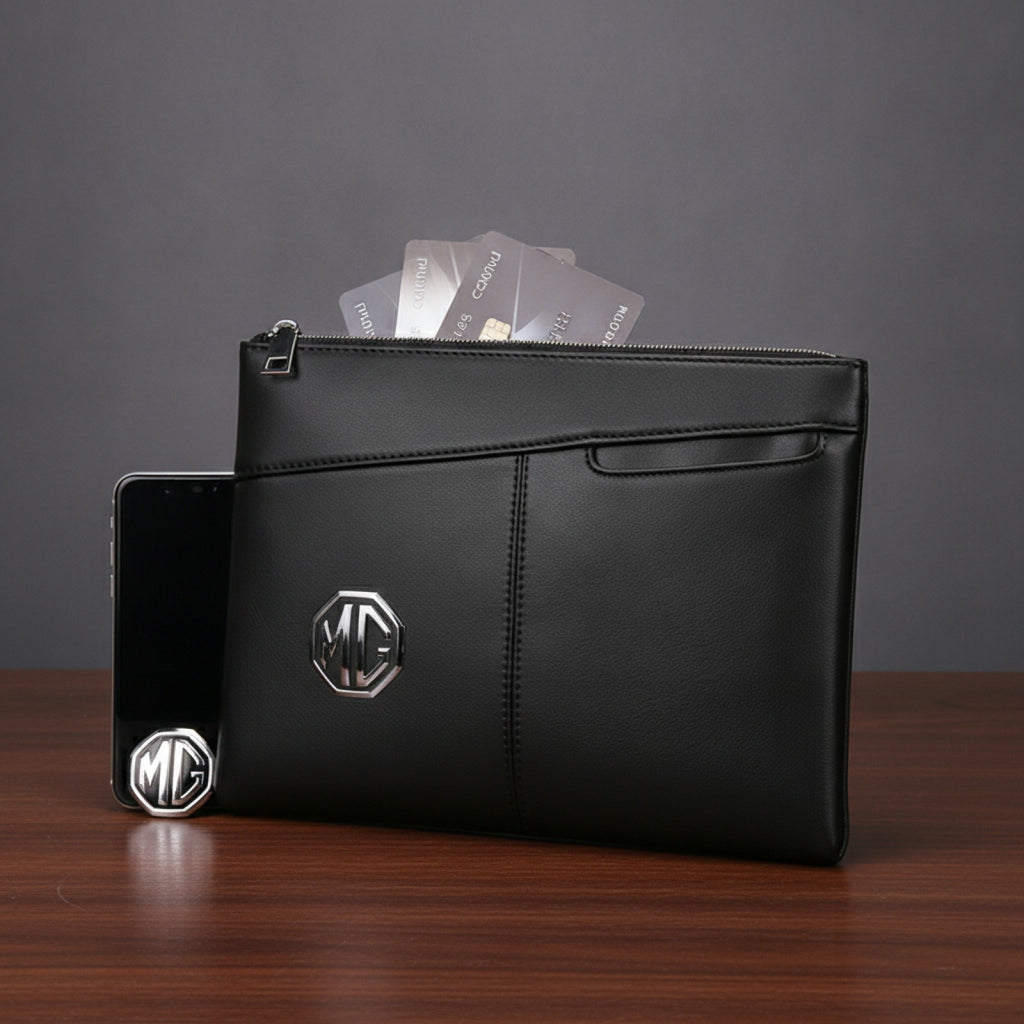 Pochette Homme Multifonction pour Voiture MG : Porte-cartes, Téléphone & Portefeuille