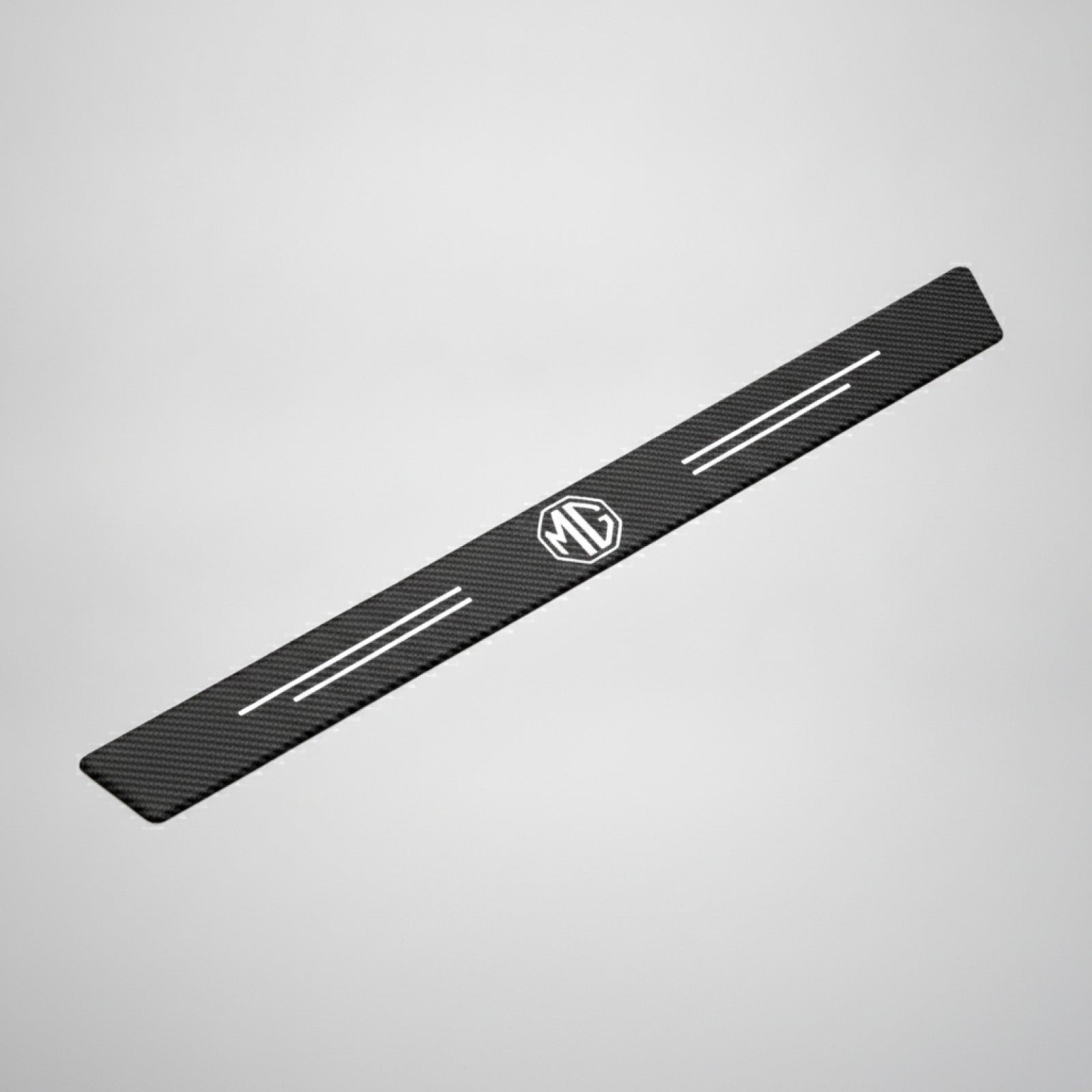 Seuils de porte style fibre de carbone pour MG - Protection anti-rayures